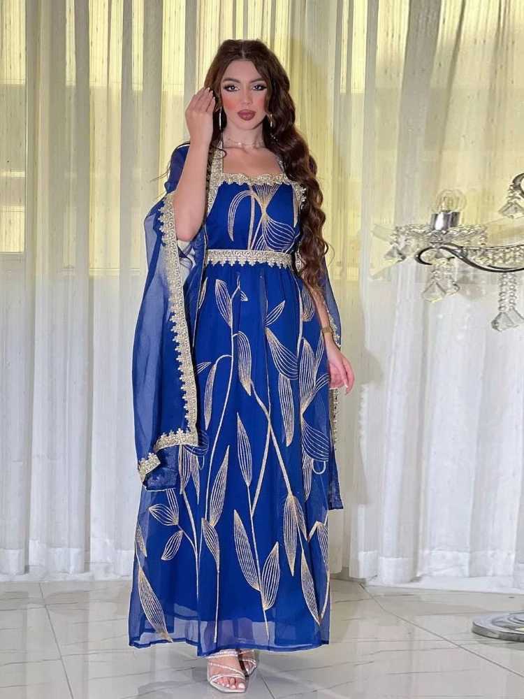 Moroccan Party Dress Dubai Abayas Eid al Fitr Slim Womens Abayas Jalabiya Emboy Ktan Abayas Vestidos Arab Long Robe W250401