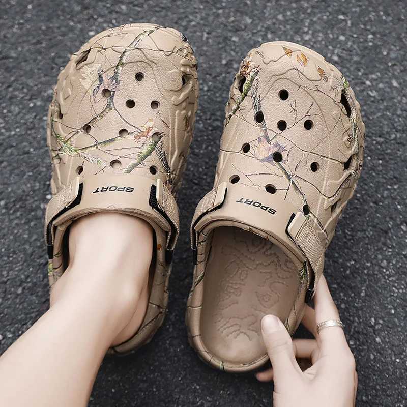 2024 Summer Mens Sandals New Home Garden Shoes Comfortable and Lightweight Men Slippers Non-Slip Soft Bottom Flip Flop Sandals Z250614
