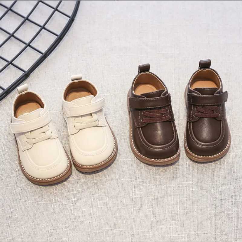 Children Leather Shoes For Boys Girls Kids Casual Flats Boys Sneakers Girls Shoes Toddlers Simple Fashion Soft Spring Autumn NewT251101