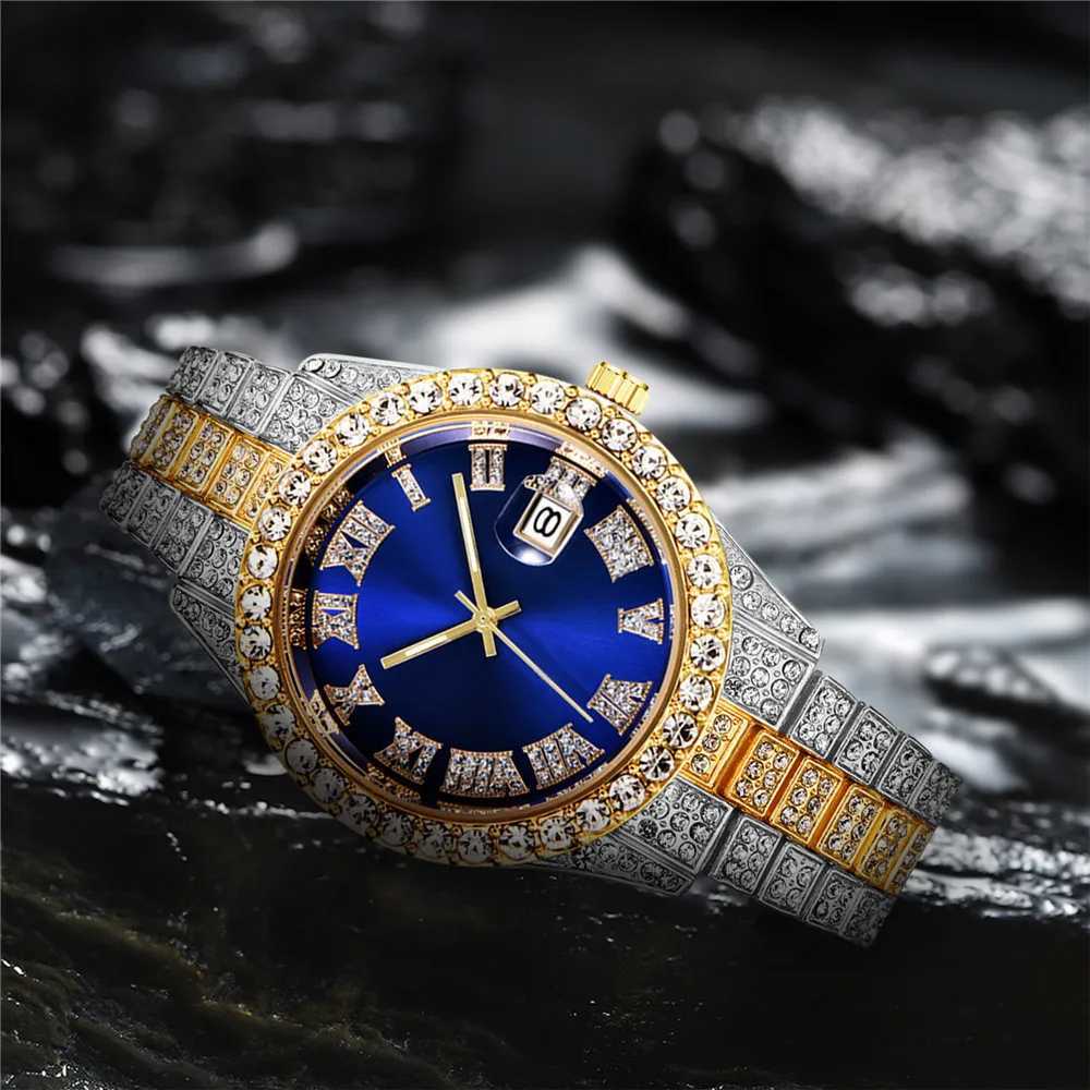 Highend womens with a full sky star steel and full diamonds elegant womens strap with rhinestonesW251031
