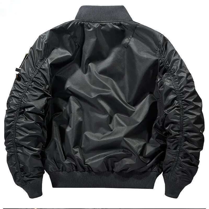 Baseball Jacket Ma-1Functional Bomber Autumn 2025 Retro Oversized Baseball Suit Coat Brand Clothing Men's Short Jacket Men Clothing