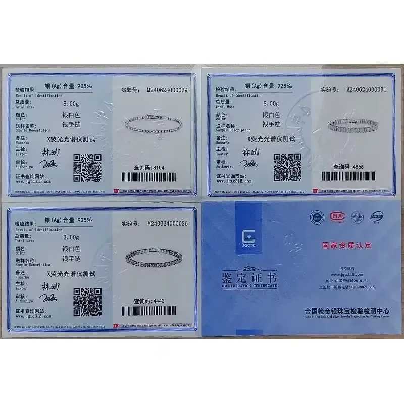 Hip Hop Luxury Tennis Bracelet 925 Pure Silver Classic Shining Exquisite Couple Bracelet Jewelry Holiday Anniversary Gift Y250329