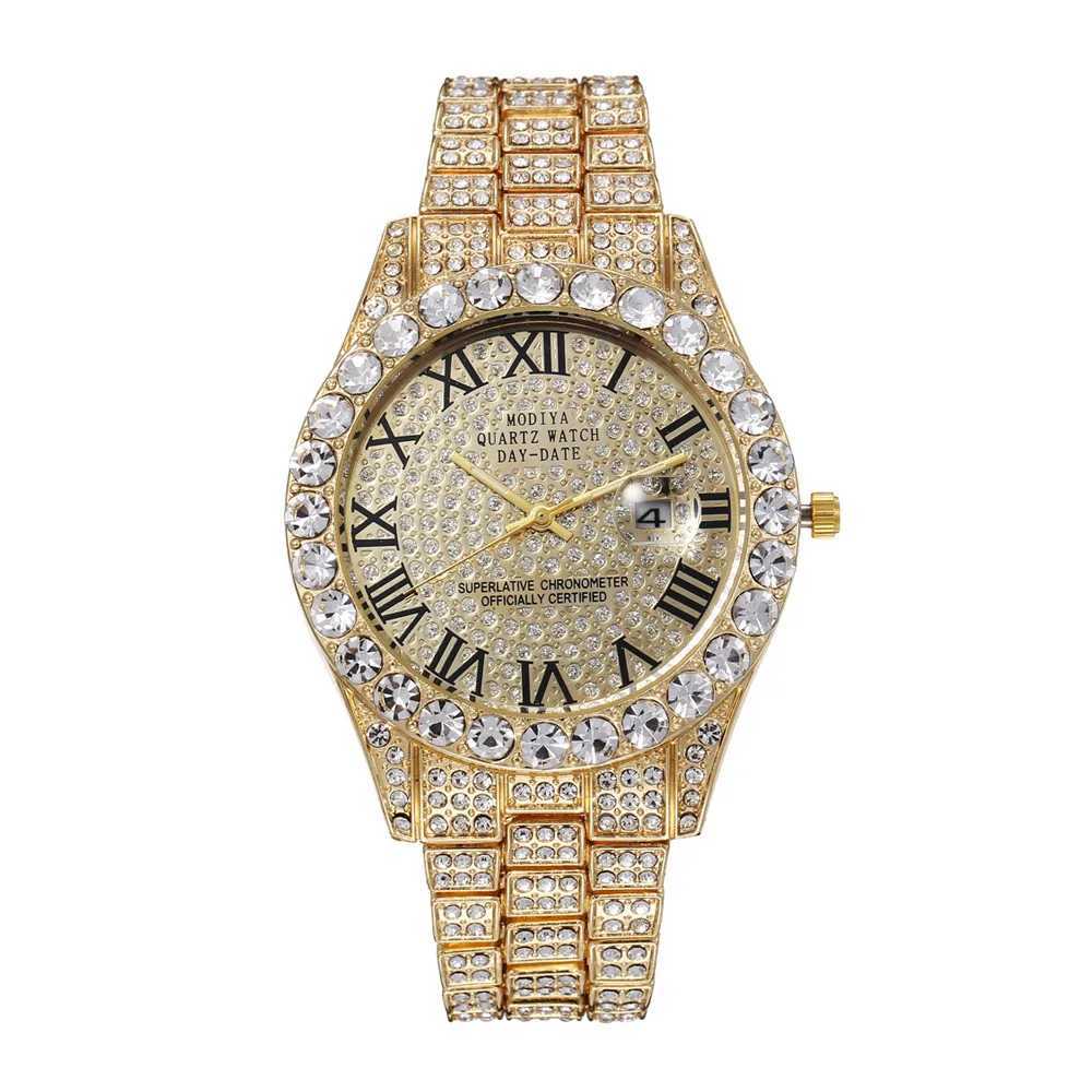 Fulldiamond fashionable ladies es womens es retro Roman dial wristes casual quartz esW251031