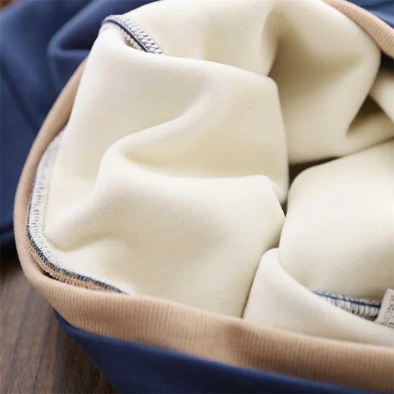 Boys Plus Velvet Sweatshirts Children Autumn Winter Thicken Hoodies Kids Padded Warm Tracksuit Teenager Casual Clthing 414YT251101