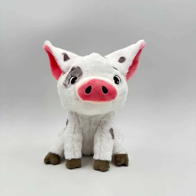 Disney 20-35cm Disney Movie TV Moana Pet Pig Pua Maui Heihei Stuffed Animal Cute Pepa Cartoon Plush Toy Childrens Birthday Gift Y250401