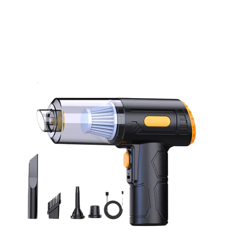 Longlife Portable Wireless Multifunctional Highpower Dry and Wet Dualpurpose Mini Car Vacuum Cleaner Car Vacuum 251031