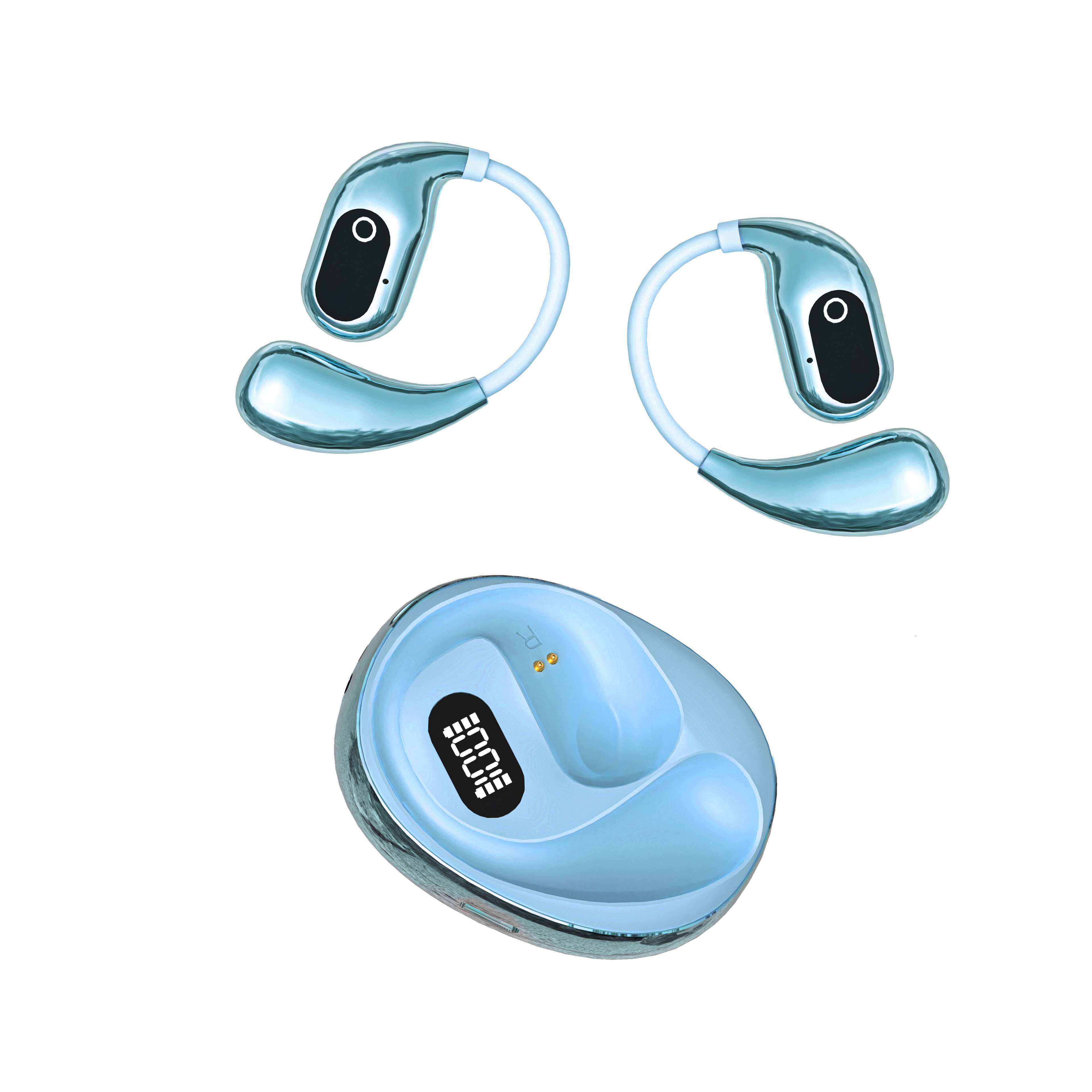 Smart Voice Translator Earbuds Accurate Wireless Bone Conduction Headphones with Device Features Earphones
