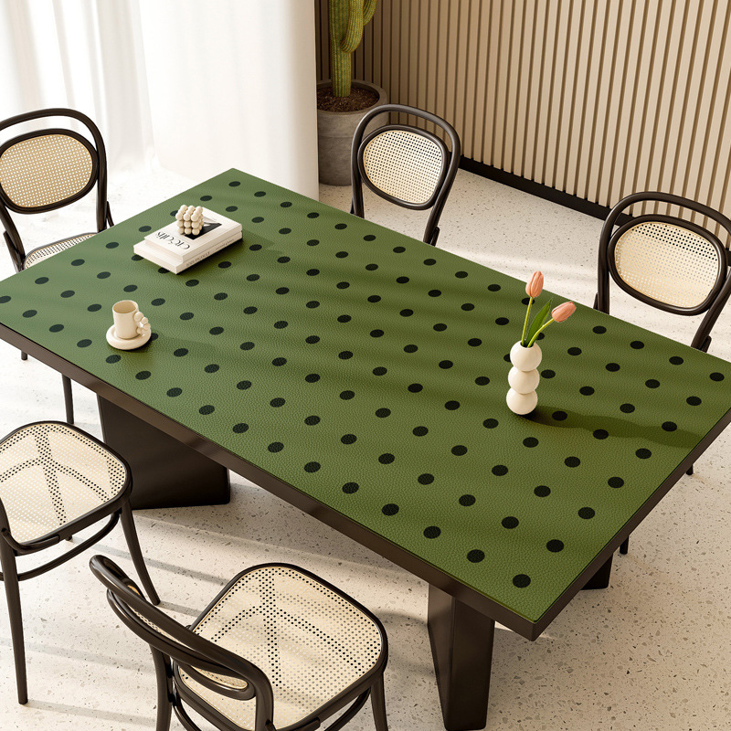 Coffee table cloth mat anti-scalding heat insulation table mat silicone washable oil-proof waterproof table cloth mat ZACE01