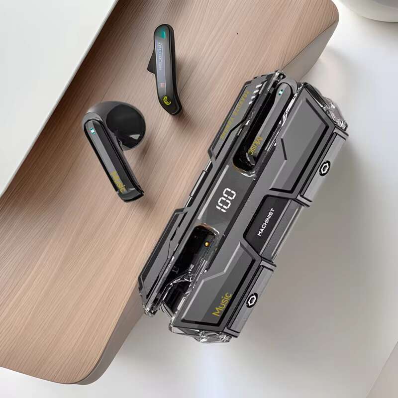 G20 TWS Wireless Bluetooth Headset High-Definition Sound Noise Cancelg Long Battery Life Cool Warship Display In-Ear