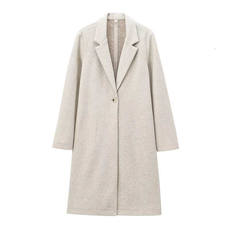 Long Woolen Coats Winter Womens 2025 New Chic Elegant Womens Winter Warm Jackets Street Fashion Youth Travel Woolen CoatsT251101