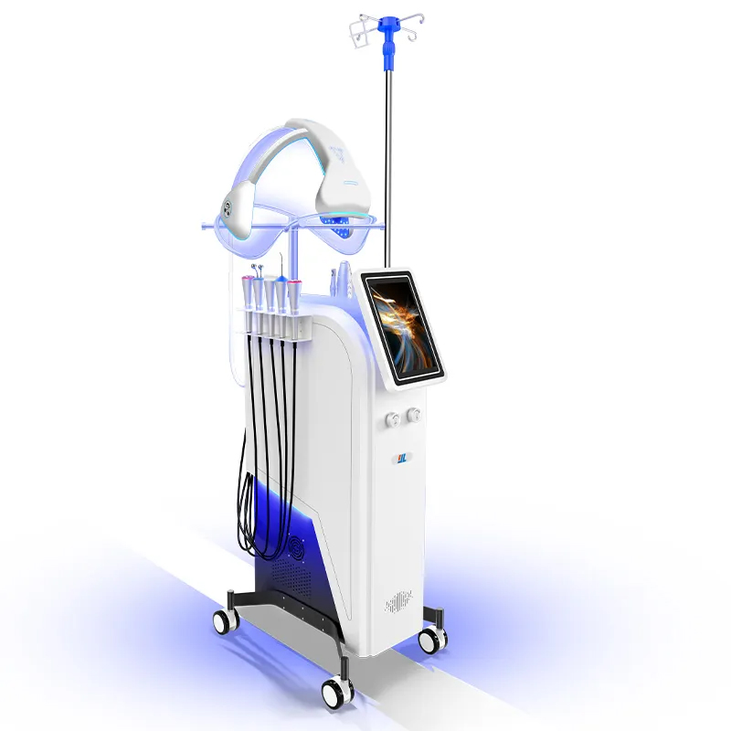 2025 Newest Led Oxygen Face Dome Beauty Oxigenation Co2 Bubble Skin Rejuvenation Blackhead Removal Collagen Regeneration Machine