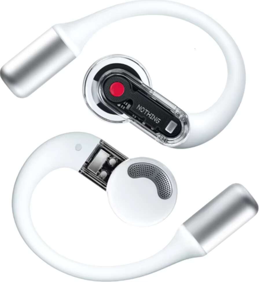 Cool and Long-Lasting TWS Earbuds Portable Wireless In-Ear Headphones with Noise Cancelg Feature Nothing Ear (Open)