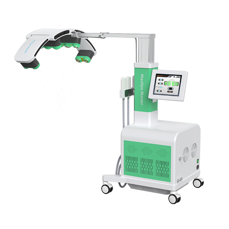 FDA/CE 532nm Green 635nm Red Light Slimming Lipo Cold Laser Therapy Device 10d Green Light Laser Cryo Plate Weight Loss Machine