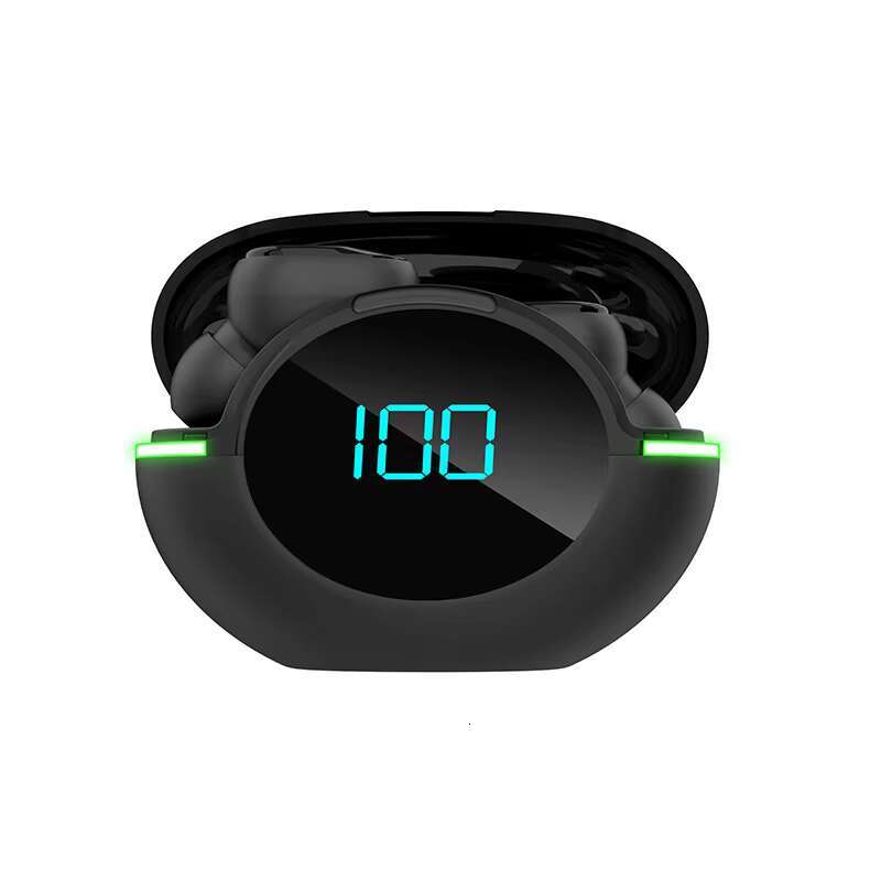 Y80 TWS Wireless Bt 5.3 Stereo Gaming Cool LED Lighting Headphones Sport Earbuds for iPhone and Android