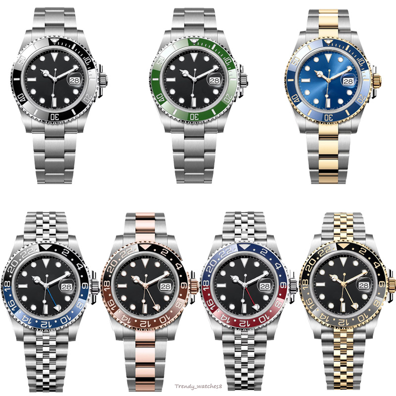 Mens high quality designer watches 41MM 2813 movement montre de luxe sapphire waterproof stainless stee watch women automatic mechanical dh