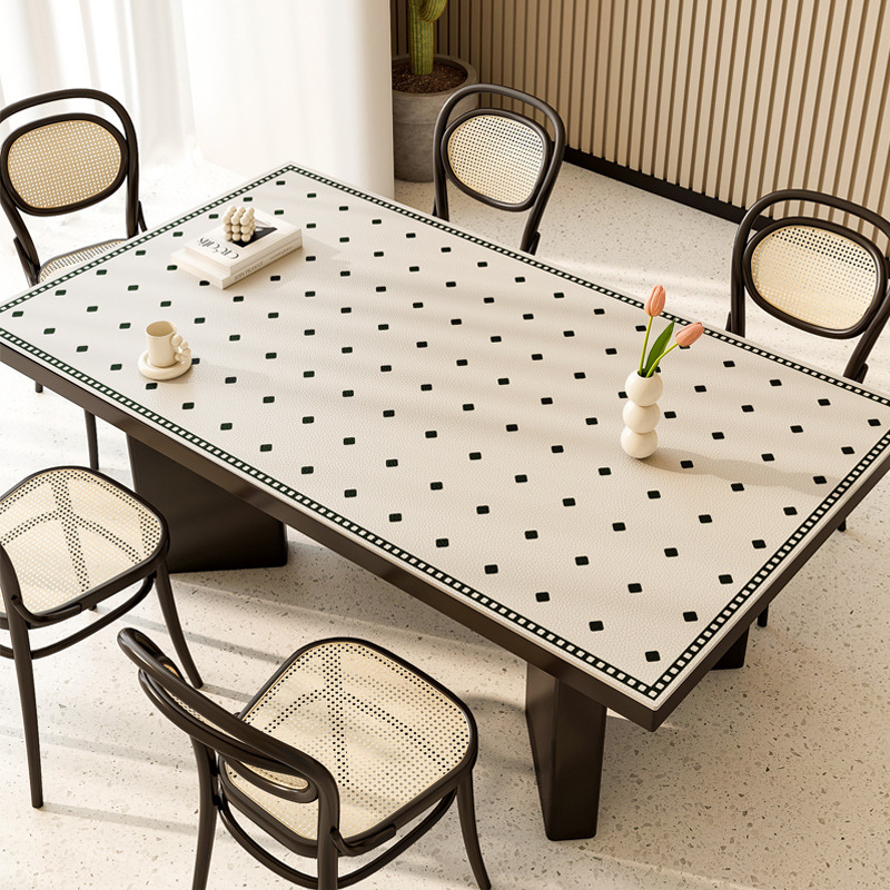 Coffee table cloth mat anti-scalding heat insulation table mat silicone washable oil-proof waterproof table cloth mat ZACE01