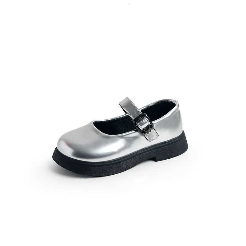 2025 New Spring Autumn Korean Style Girls Leather Shoes Fashion Princess Mary Jane Soft Sole Toddler ShoesT251101