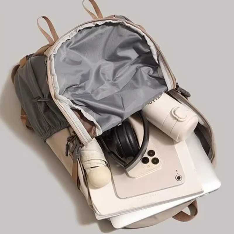 Portable Foldable Backpack Women and Men Outdoor Hiking Climbing Backpacks Lightweight Travel Bag Waterproof Cycling BackpackC250407