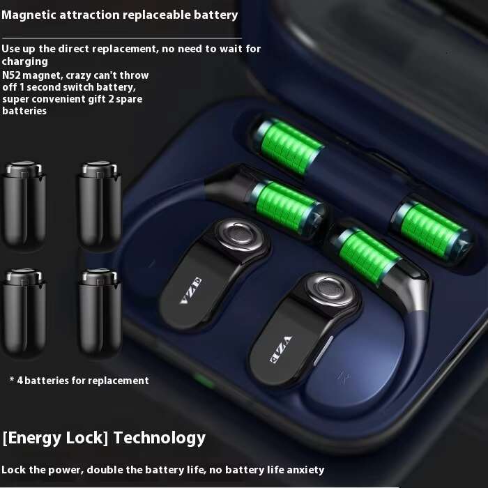 R13 Oem On-ear ENC Noise Reduction Sports Music Blue Tooth Comfortable Hi-fi Long Life Replaceable Battery Wireless Headphones