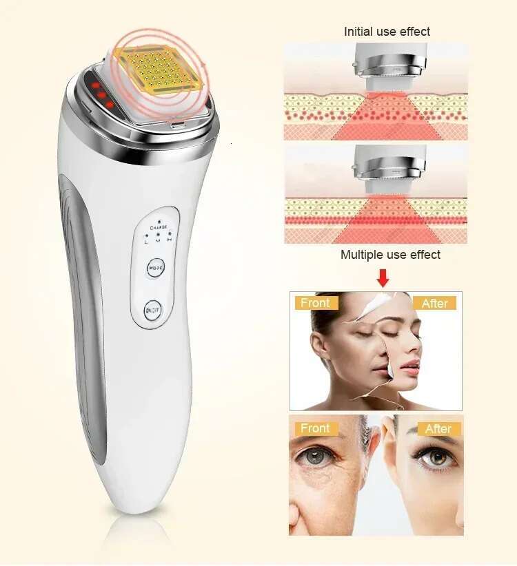 Electric Facial Lifting Hine Dot Matrix Skin Tightening Rejuvenation Wrinkle Removal Face Massager Home Use Beauty Devices