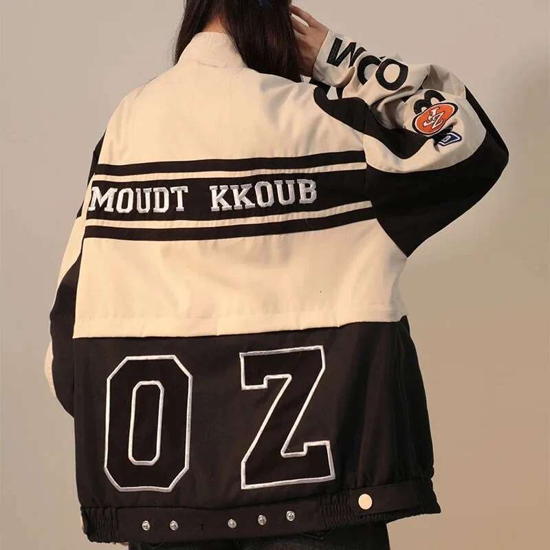 hoodie Women's Wear American Retro Y2k Detachable Motorcycle Baseball Womens Street Hip Hop Trend Wild Couple Casual Loose Jacket Top jacket
