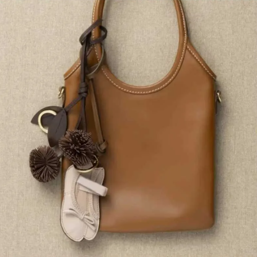 Lanyards Keychains Cute Pendant Accessories Design Mini Ballet Shoes Blue shirt Ornament Charms Clothing Personality Hanging On Bag Pendants gifts 555