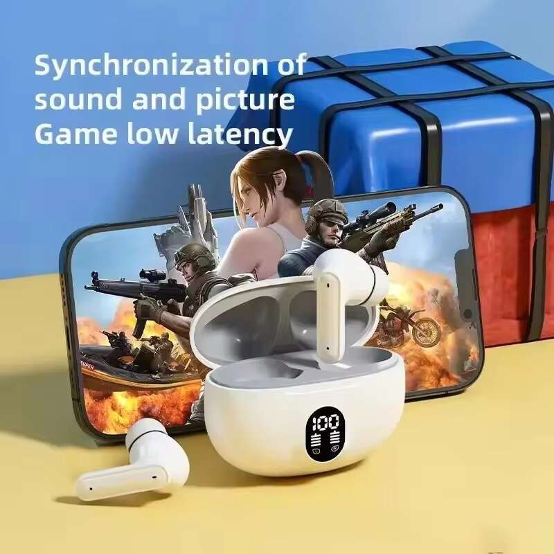 High Bass Digital Display Blue-tooth True Wireless Earphone In-ear Stereo Earbuds S510 TWS Gaming Sport Headphone