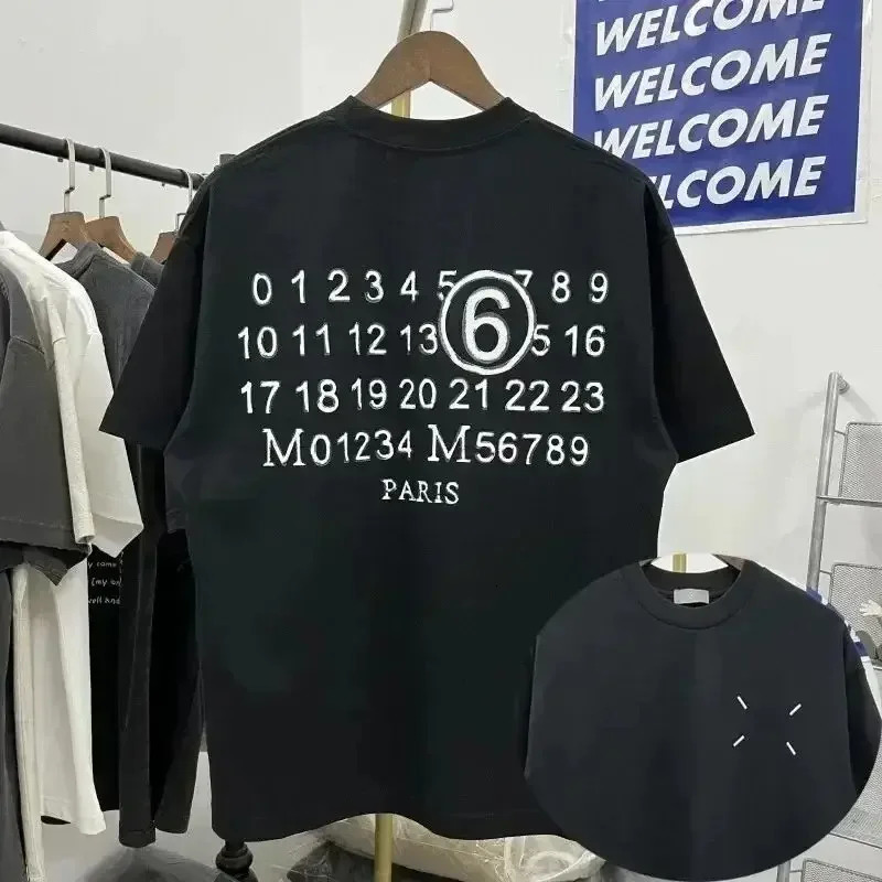 2025 vintage mens oversized Tshirt summer sports fitness cotton crew collar short sleeved streetwear running 250324