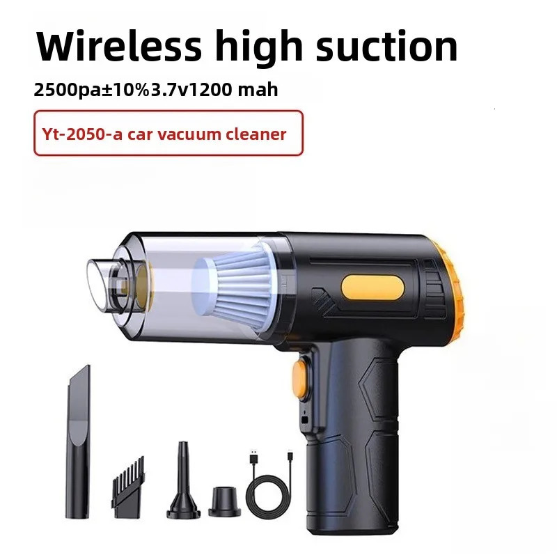 Longlife Portable Wireless Multifunctional Highpower Dry and Wet Dualpurpose Mini Car Vacuum Cleaner Car Vacuum 251031