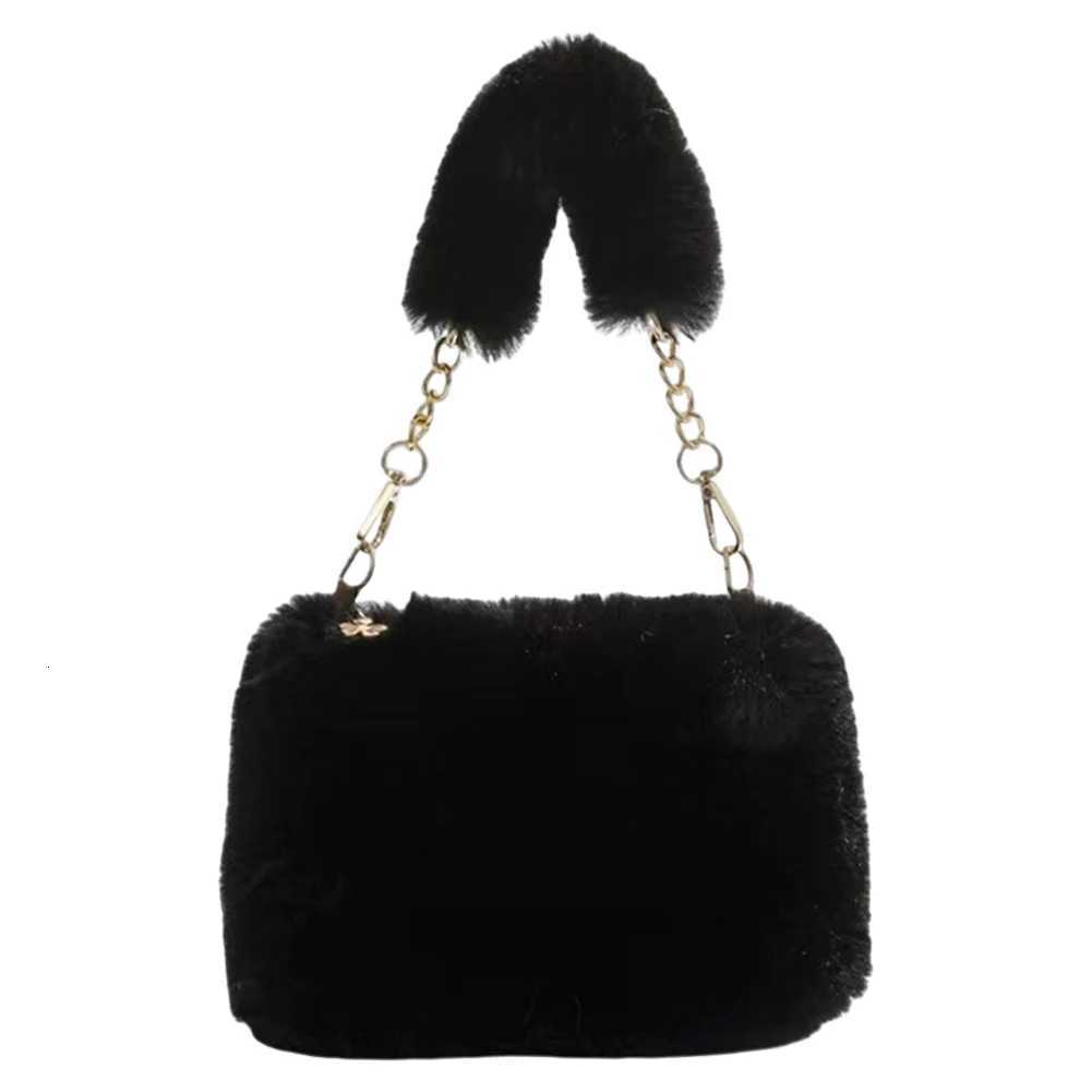 Women Plush Tote Handbag Casual Fuzzy Crossbody Bag Versatile Fluffy Shoulder Bag Soft Cute Fall Winter Female PurseW251101