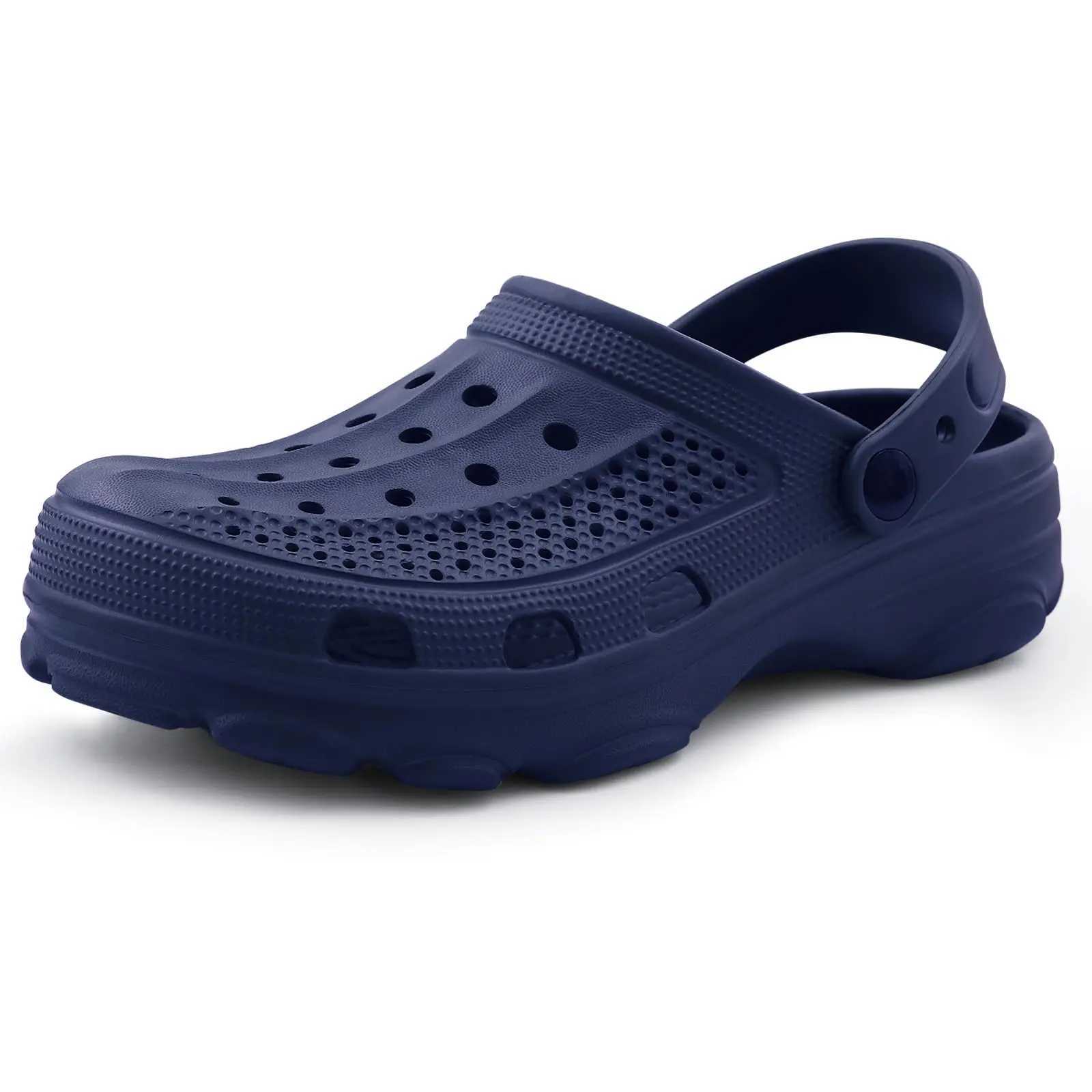 Comwarm Arch Support Mens Classic Slippers Adjustable Garden Slippers Breathable and Comfortable Home Shoes Mens SandalsXJ250401