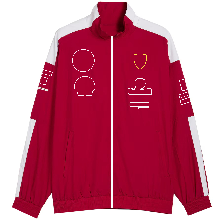 F1 2025 Drivers Oversized Formula 1 Team Men Full Zip Jacket New Season Racing Clothing Car Fans Casual Sweatshirt Custom free shipping