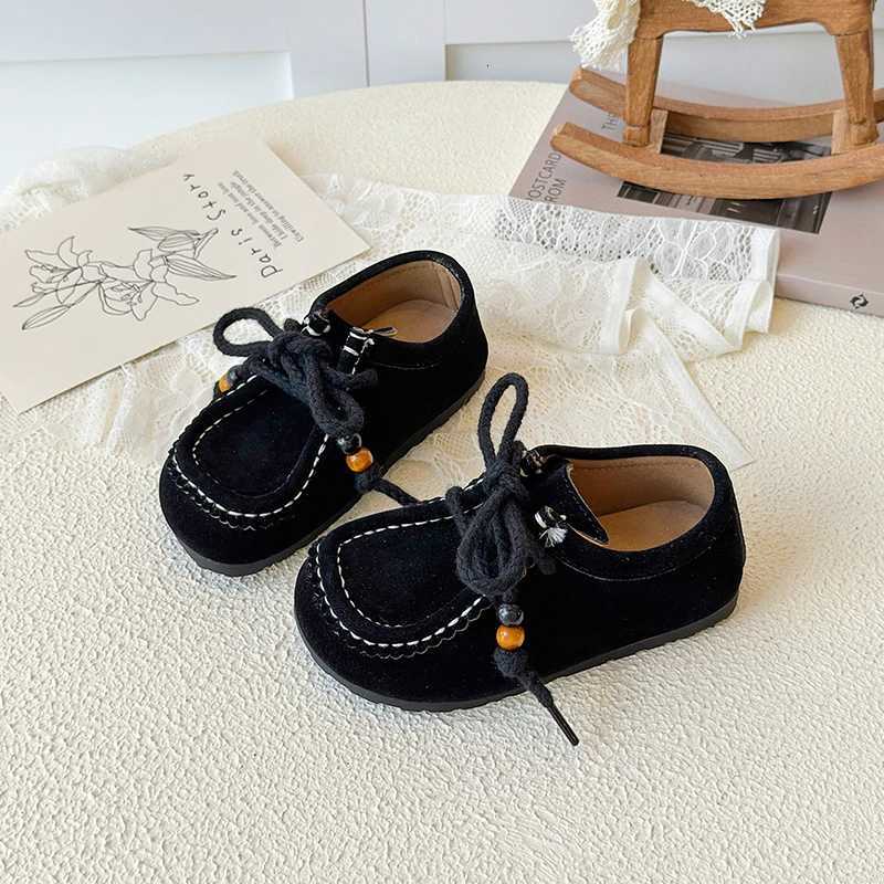Childrens Flatbottomed Birken Shoes Spring and Autumn Leisure Suede Flatbottomed Nonslip Fashion Shoes for Boys and GirlsT251101
