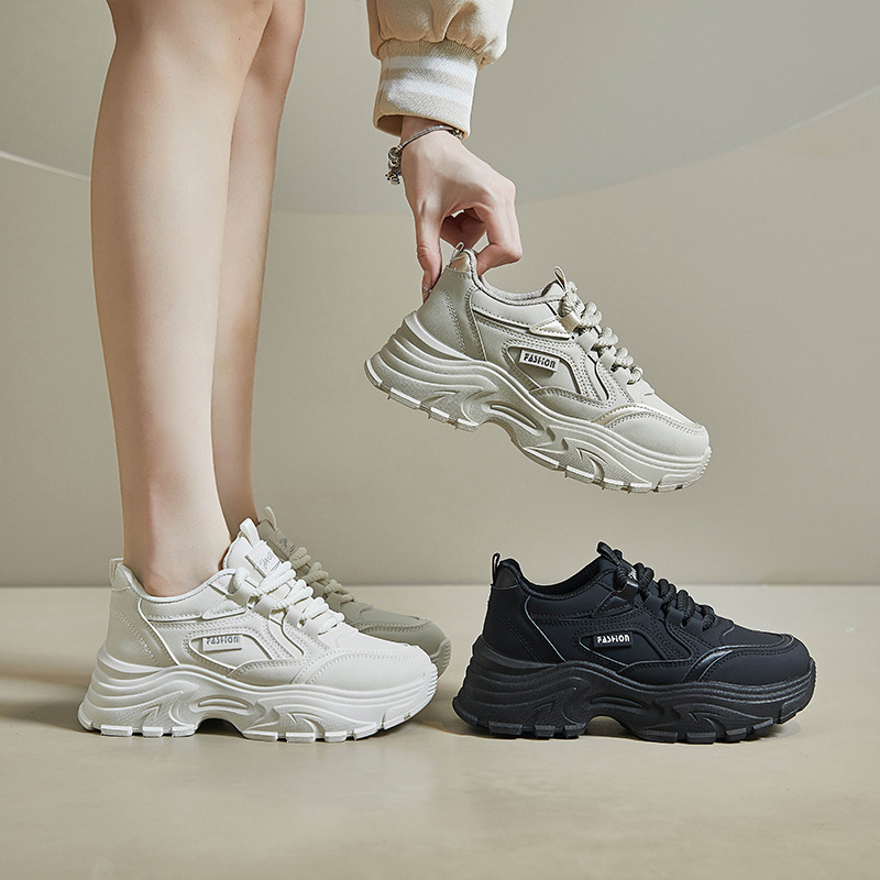 designer shoes sneakers womens trainers vintage women shoes versatile round toe soft comfort daily wear casual sneaker size 35-40