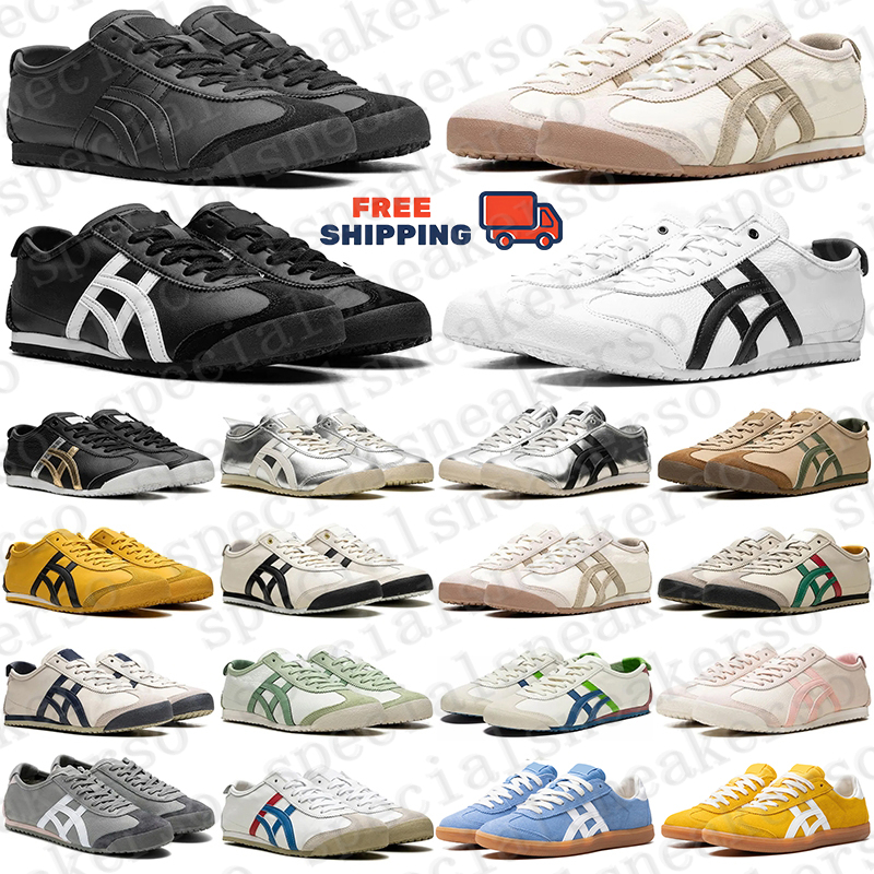 Free Shipping Onitsukas Tigers Tokuten Mexico 66 Designer sneakers Running Shoes pink trainers for mens womens chaussure Outdoor men Sports runners