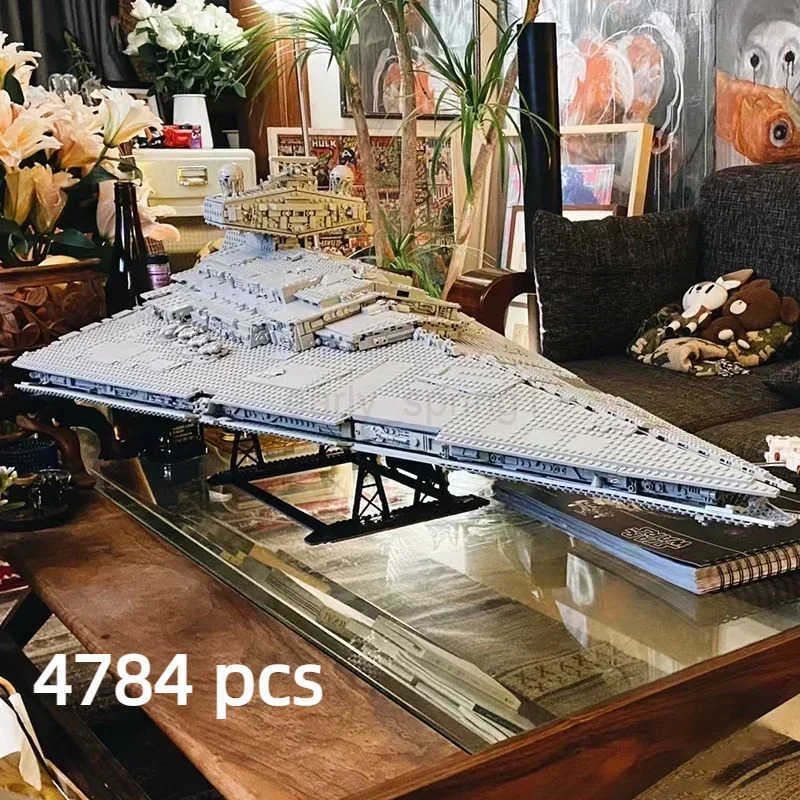 4784PCS MOC 75252 UCS Biggest EmperiAL Destroyer Building Blocks Model Bricks Toys Adults Kids Christmas Birthday Gifts T251101