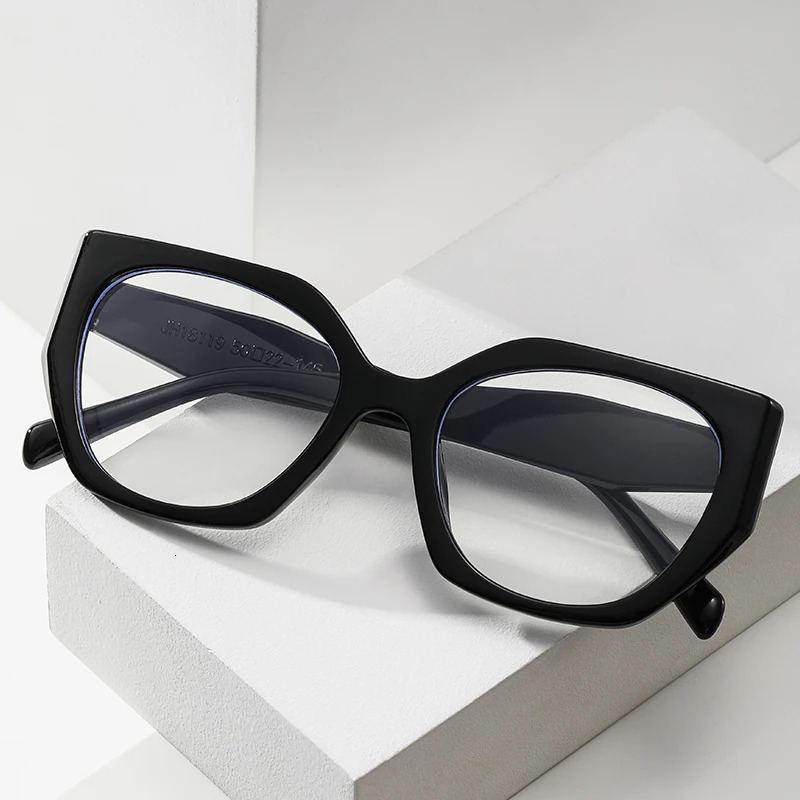 Cat Eye Eyeglasses Frames for Women Fashion Anti Blue Light Computer Glasses Ladies Optical Eyewear 251030