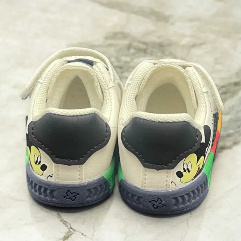 Disney Cartoon Mickey Children Shoes For Boys Girls Sport Sneakers Kids Leisure Autumn Casual Shoes Breathable Running Toddler H251101