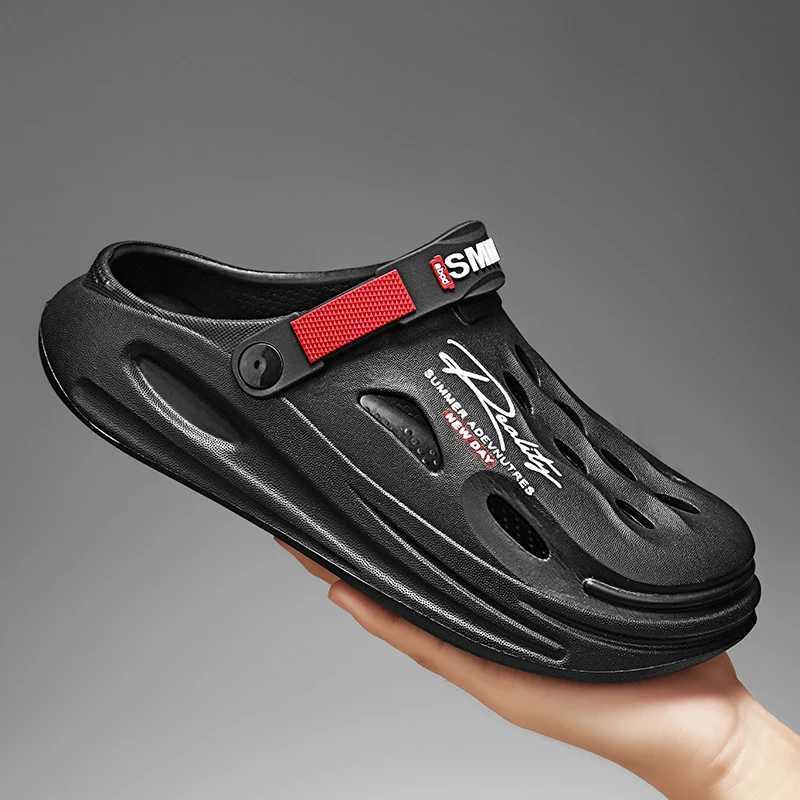 Mens garden sandals summer slippers mens casual shoes Fi luxury sandals comfortable home soft slippers 40-45XJ250401