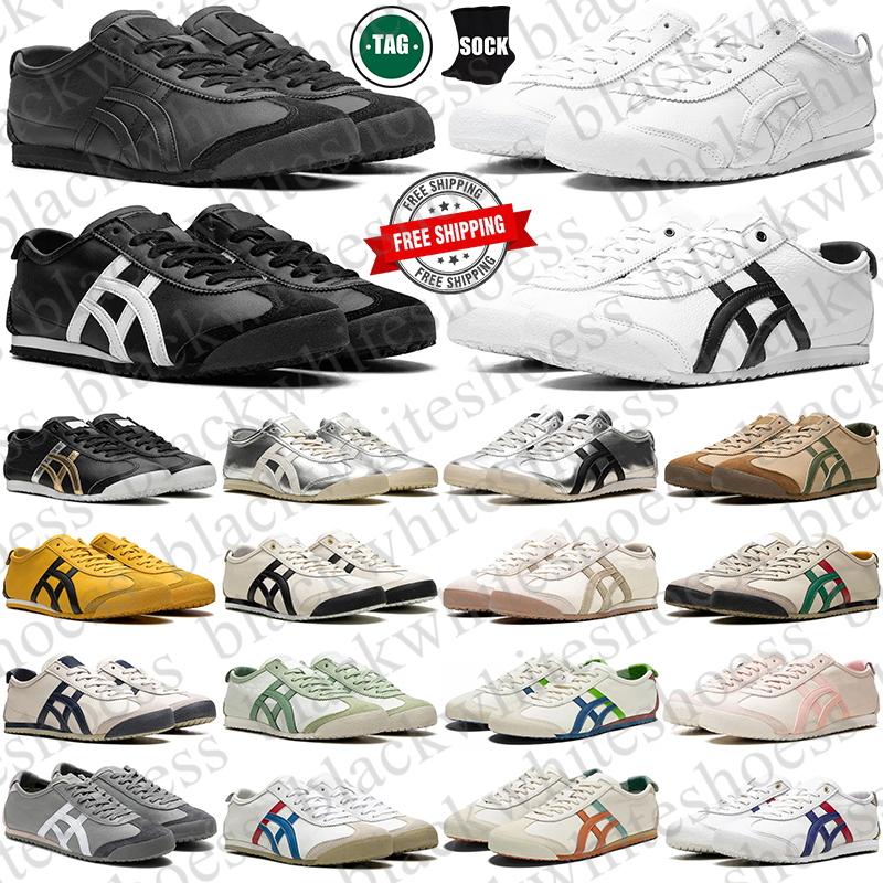 Free Shipping With Box Onitsukas Tigers Tokuten Mexico 66 Designer sneakers Shoes chaussure for mens womens men women trainers scarpe Plate-forme luxury