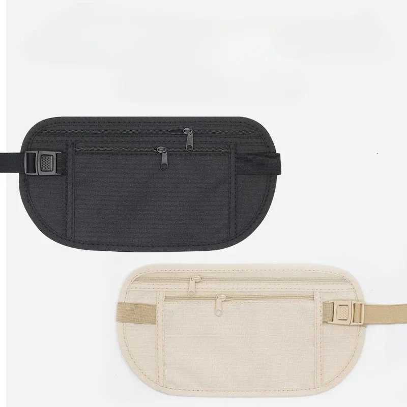 Invisible Travel Waist Packs Waist Pouch for Passport Money Belt Bag Hidden Security Wallet Gifts Waist Belt Bag Running BagW251101