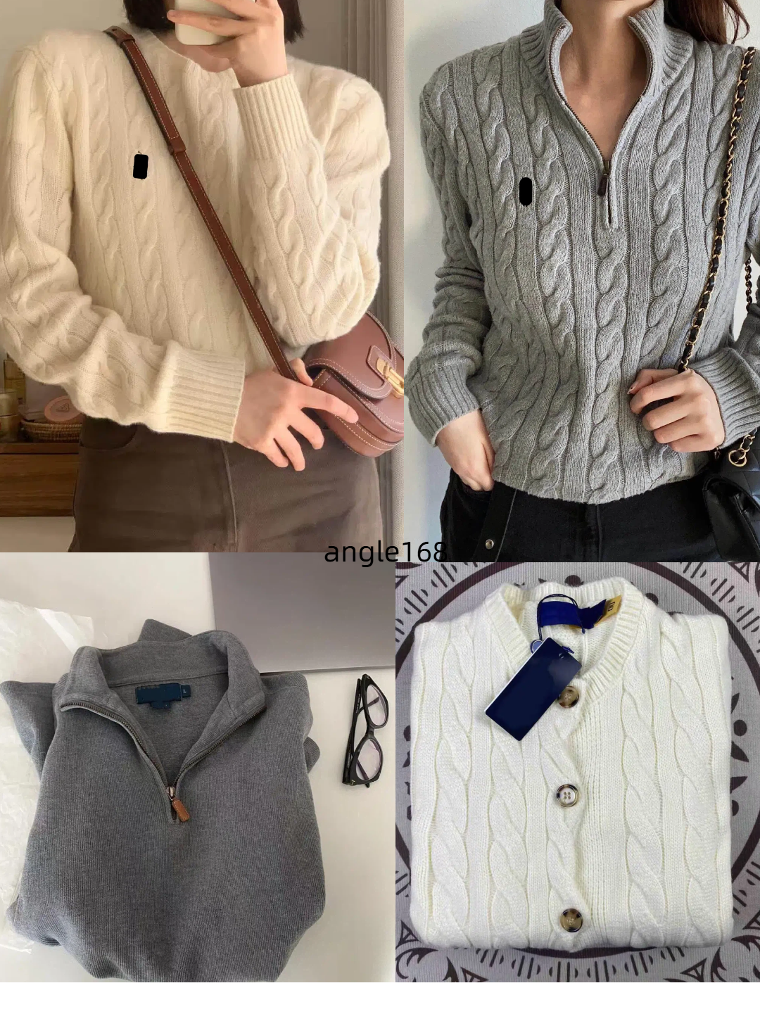 designer sweater women cardigan polo sweater designer cardigan blend cotton fabric sweaters autumn winter wholesale price Cardigan Classic