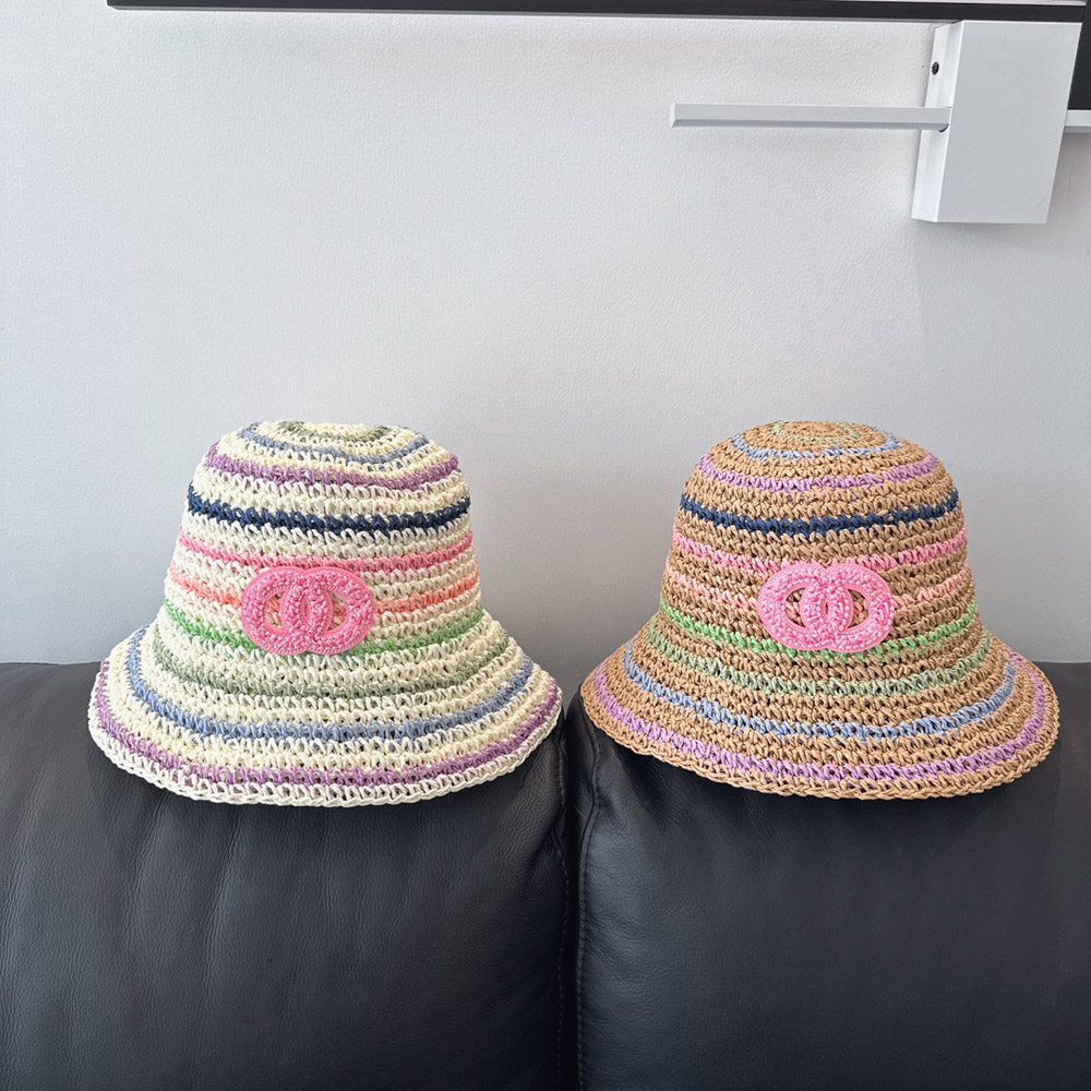 Women's Hats Summer Folding Straw Hat Ladies Fashion Letter Inverted Sun Protection So Empty Hat Cotton Casual Grass Braid Classic Visor Correct Designer