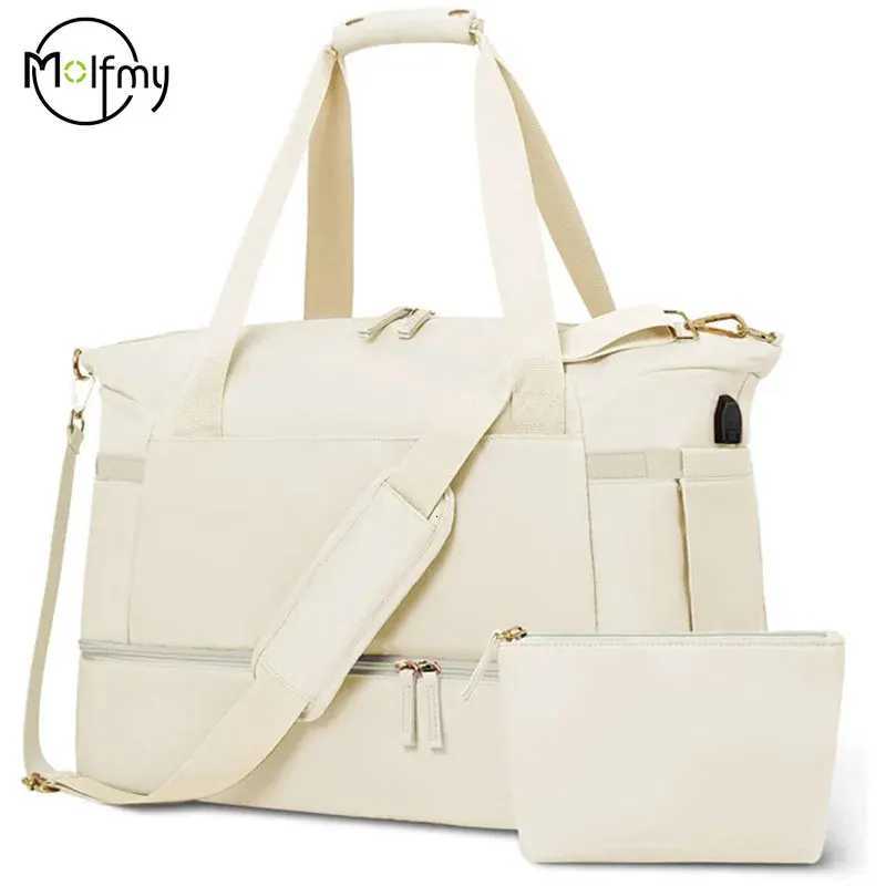 Sports Gym Bags Travel Gym Women Yoga Handbag Multifunction Swimming Shoulder Messenger Fitness Training Bag for Traveling BolsaW251101