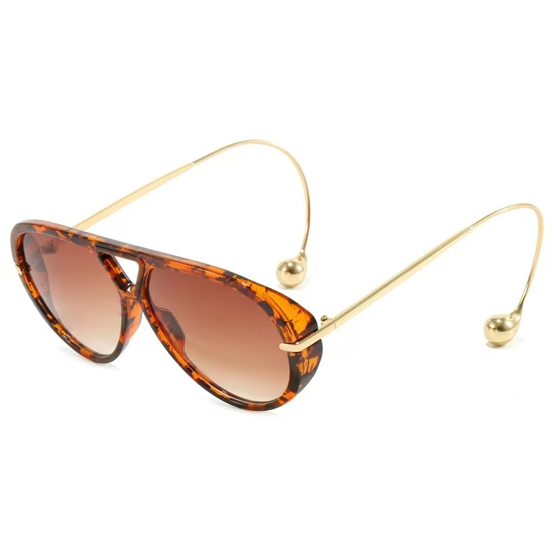 Sunglasses for women luxury quality Metal unique mirror legs classic brand oversized glasses Outdoor sports fashion men designer sunglasses original box