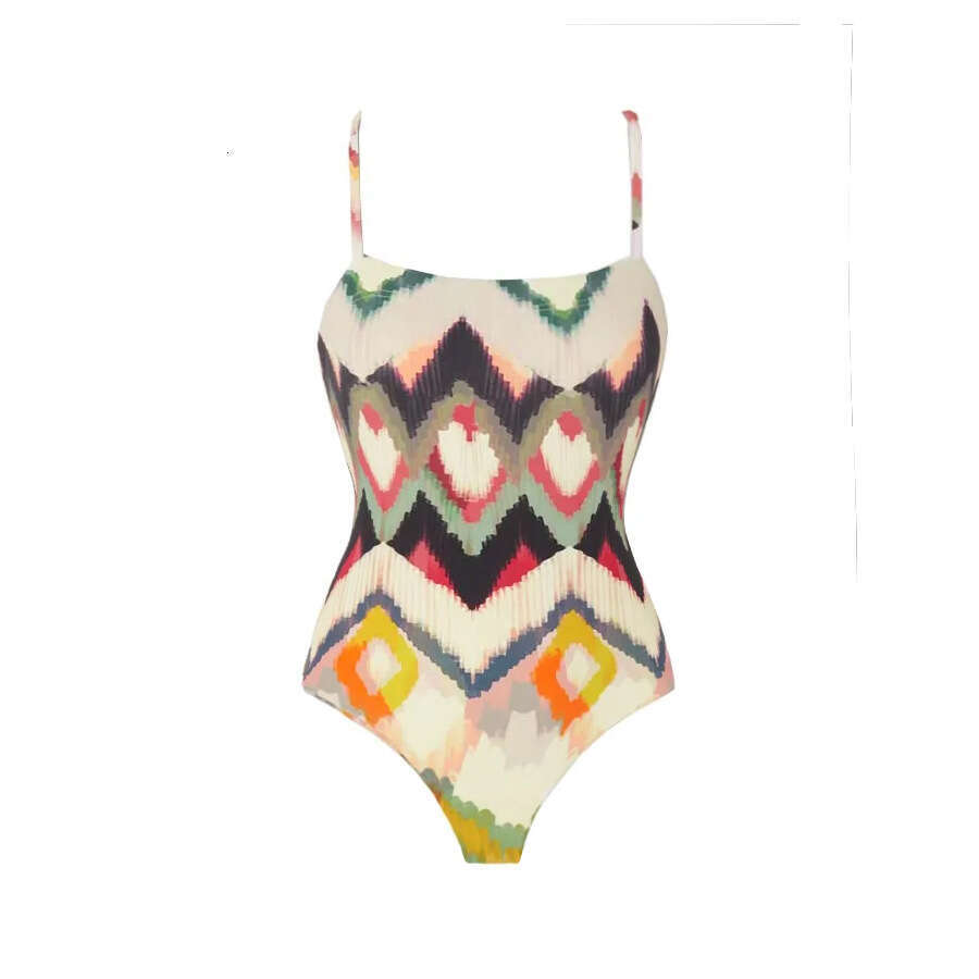 new gradient tie dye one-piece swimsuit INS set for women