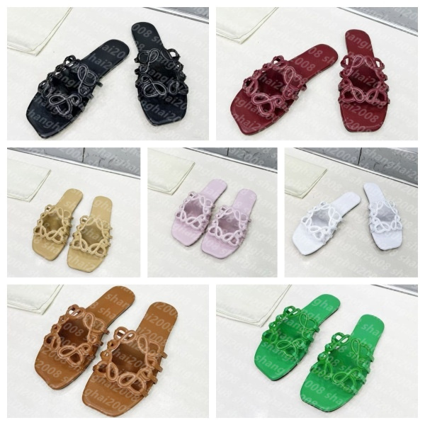 (Choose the Pics not decription) Designers Slippers Slides Summer Dress Shoes Casual Sandals Size 35-42 28847