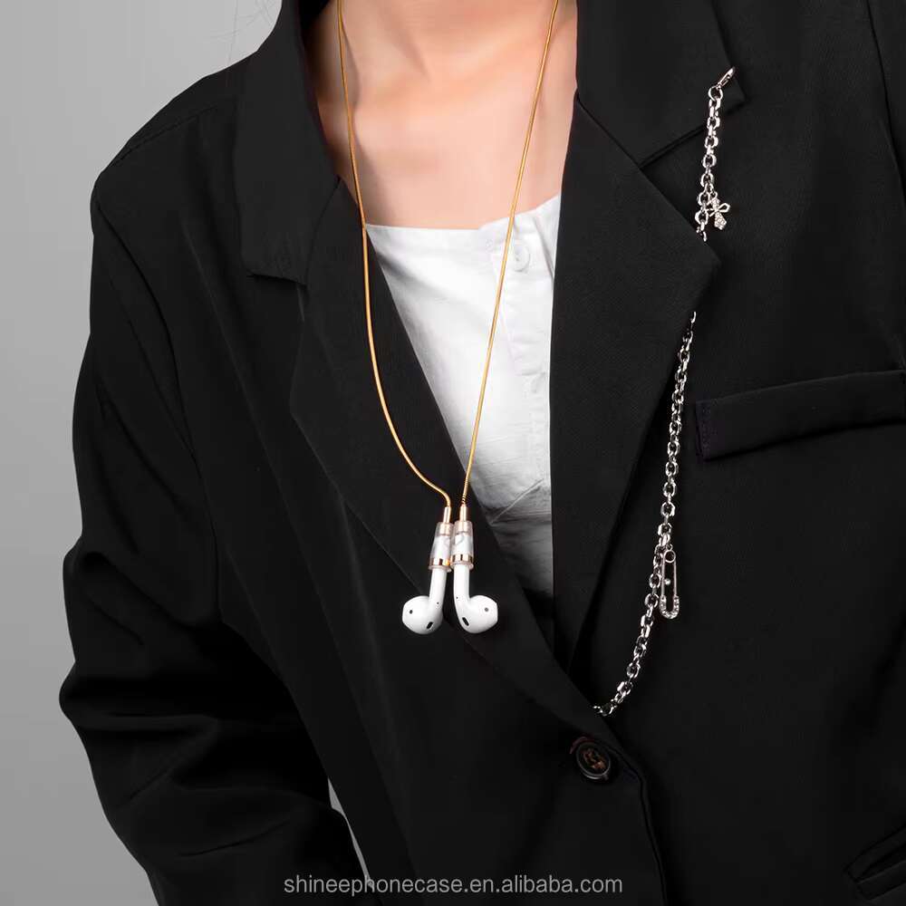 Silicone Magnetic Lanyard Neck Air Pods Anti Lost Straps Chain Rope for Iphone Wireless Earphone Holder Accessories