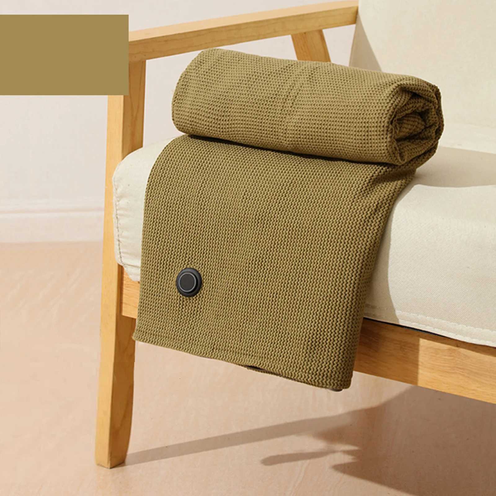 Soft Zipper Shawl Wrap USB Powered Warm Heating Scarf 3 Temperature Adjustment Electric Thermal Blanket for Indoor Outdoor X251101 - view 5