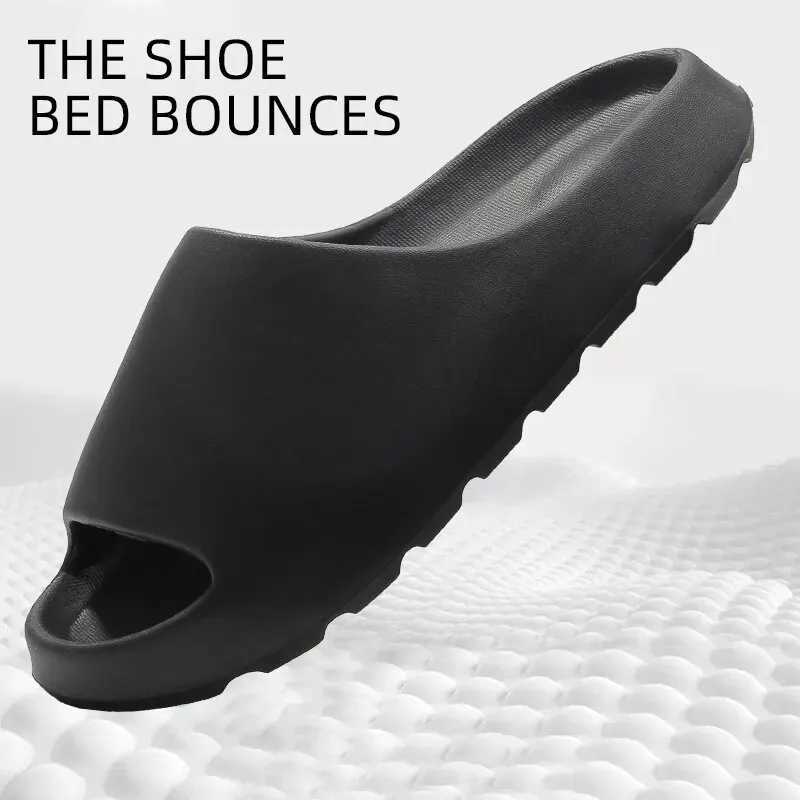 Vanmie Thick Bottom Casual Innovative Design Shoes Mens EVA Soft Bottom Lightweight Home Sliding Cloud Sliding Block Z250401